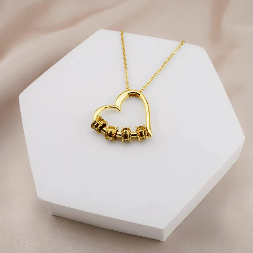 Family's Love Engraved Pendant with LED Gift Box - Image 5